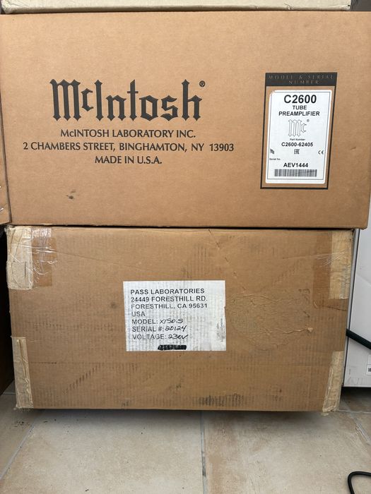 Mcintosh C2600 Preamplificador a Valvulas
