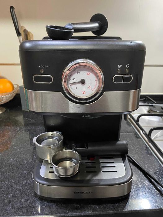 Máquina café com manípulo