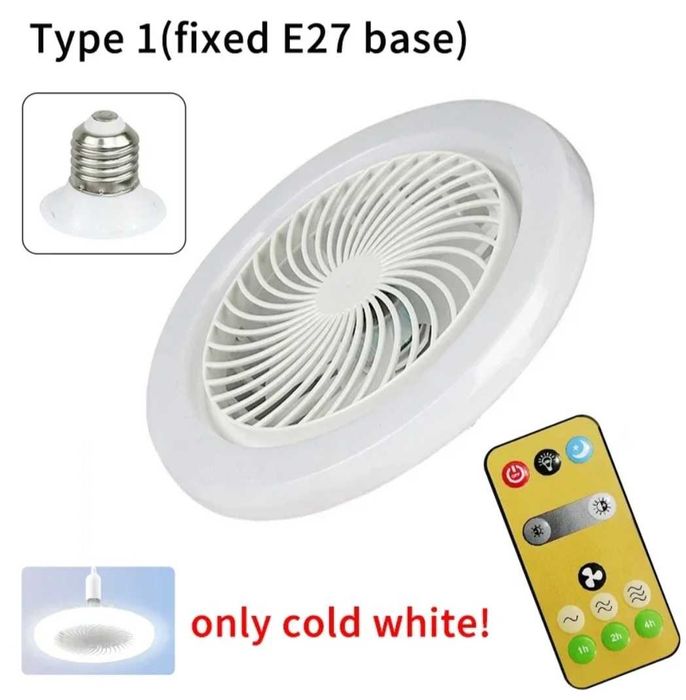 Для спальни лампа - вентилятор+ пульт