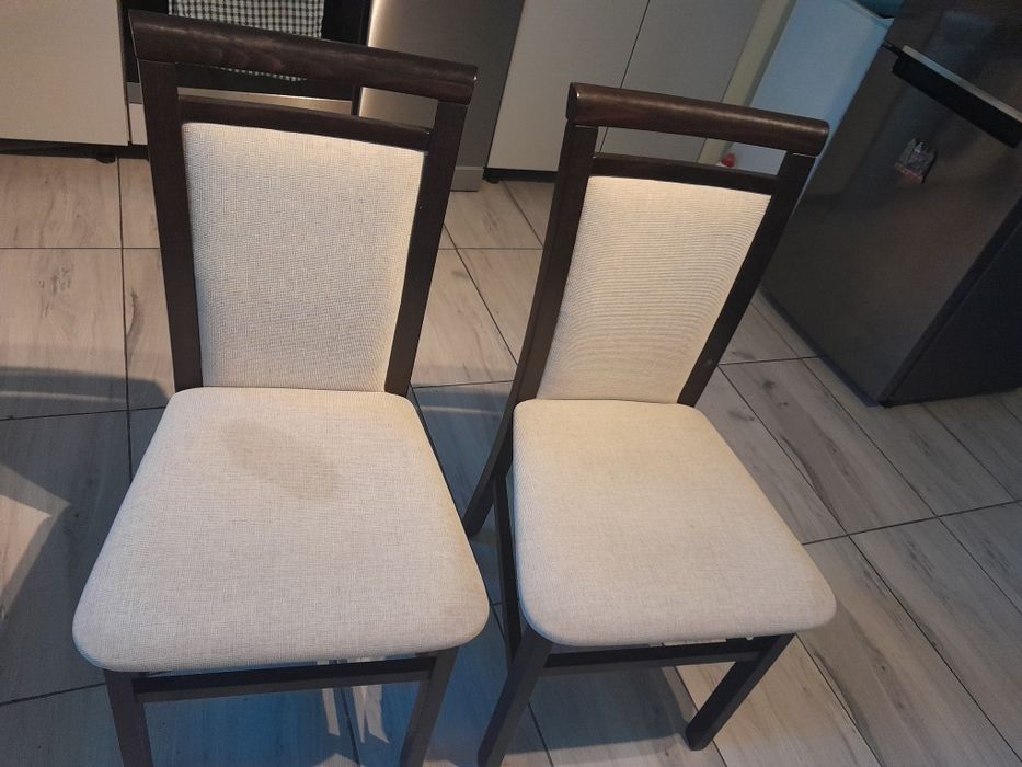 Krzesła tapicerowane 2 sztuki