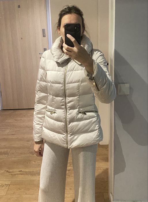 Kurtka naturalnym puchem kaczym ZARA