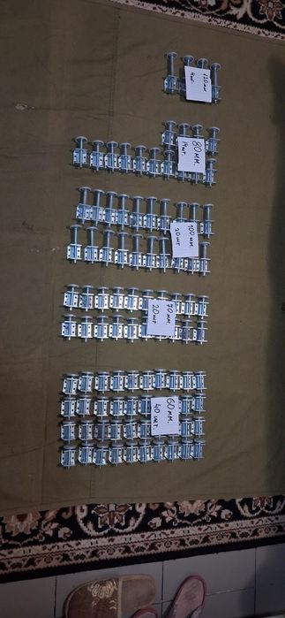 Ножки мебельні металеві мебельна форнітура