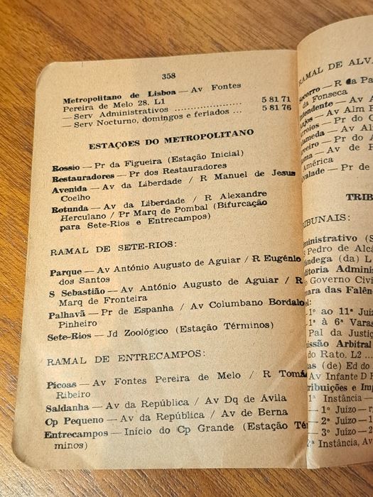 Guia das Ruas de Lisboa