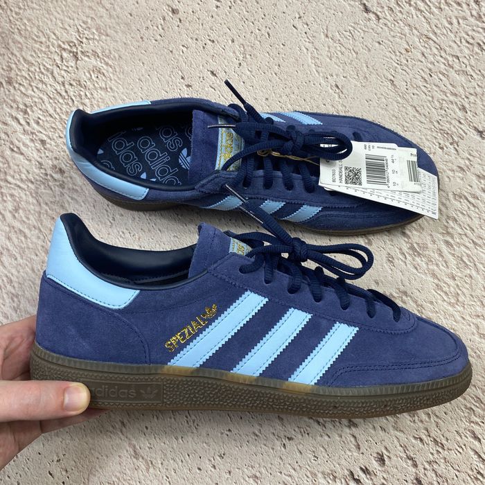 40 40.5 44 44.5 чоловічі кеди оригінал adidas handball spezial blue