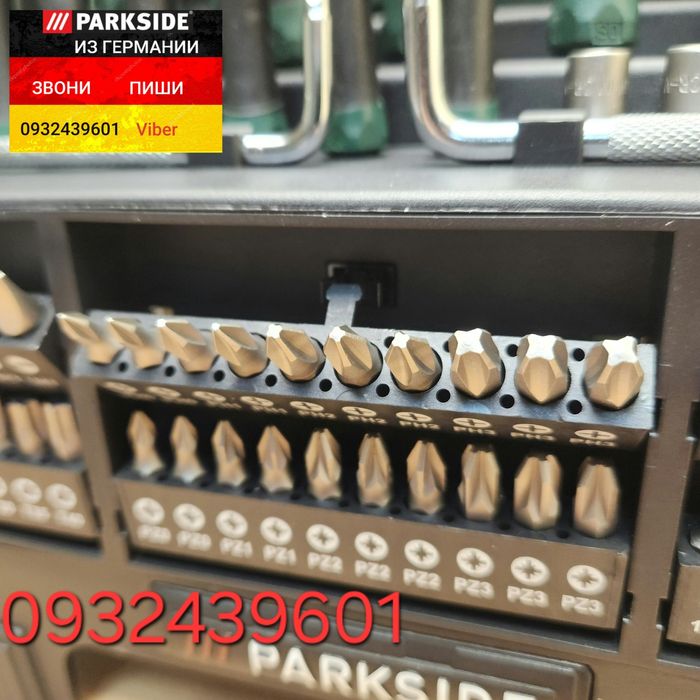 БОЛЬШОЙ набор отверток и бит 101шт ИЗ ГЕРМАНИИ Parkside викрутки оригі