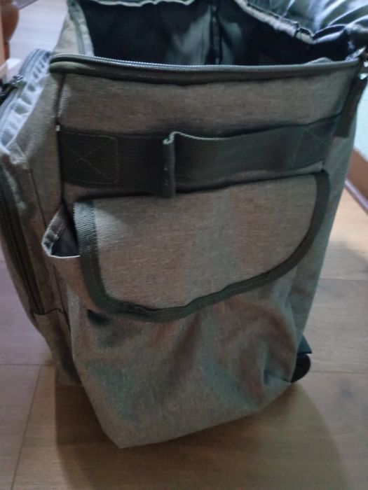 trolei em tecido (tipo sarja)