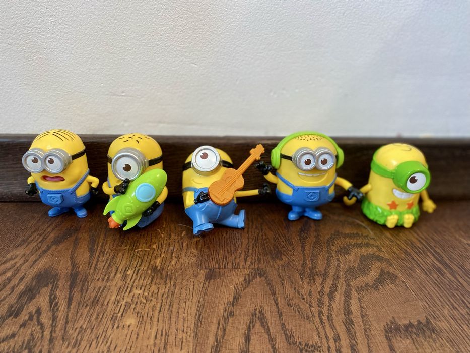Міньйони посіпаки колекційні рухомі 5 шт