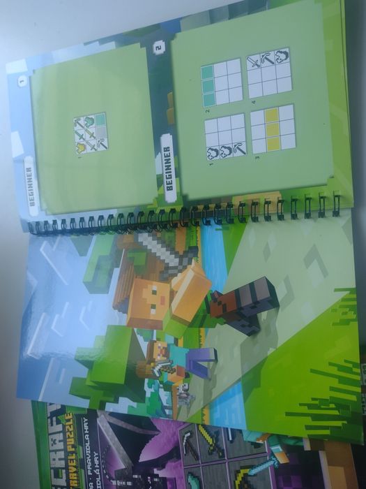 Minecraft magnetyczna łamigłówka puzzle