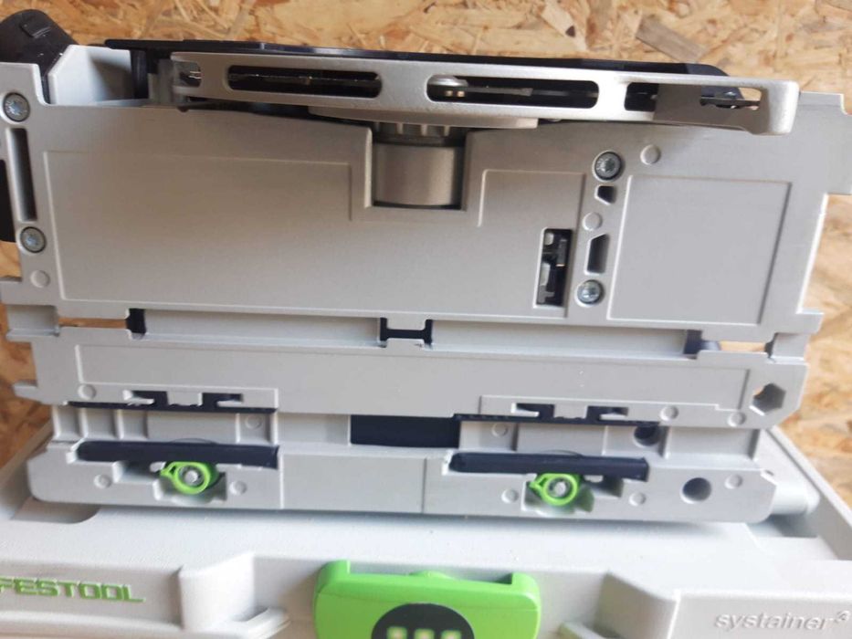 Festool HKC 55 EB, użyta kilka razy przy budowie wiaty.