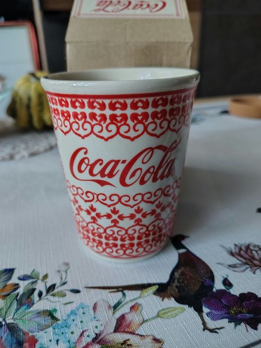 Kubek Bolesławiec Coca-Cola