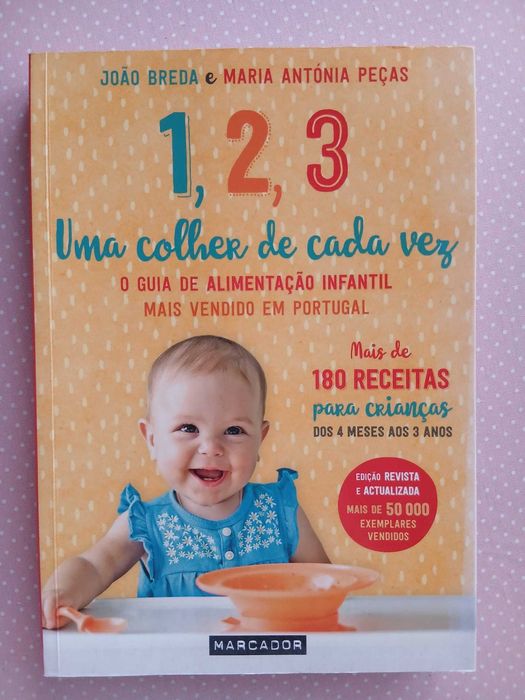 Livro "1,2,3 uma colher de cada vez"