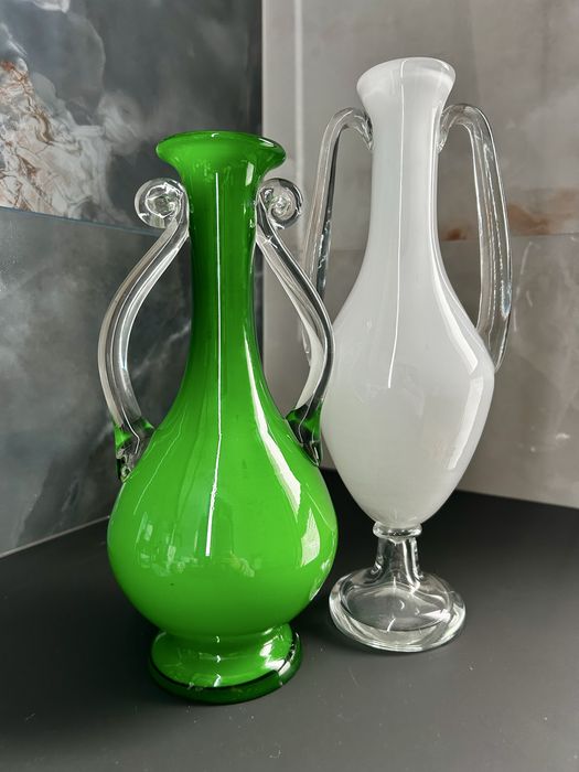 Amfora HS Tanowiec. Szkło PRL