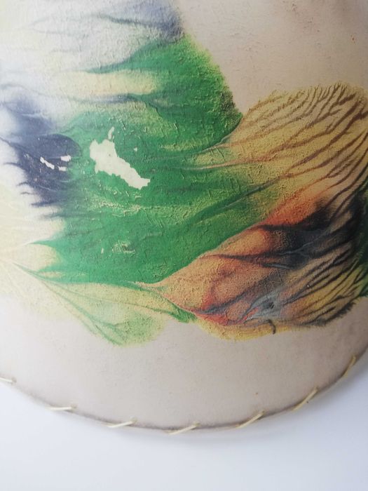 retro abażur do lamy prl 60,70 lata