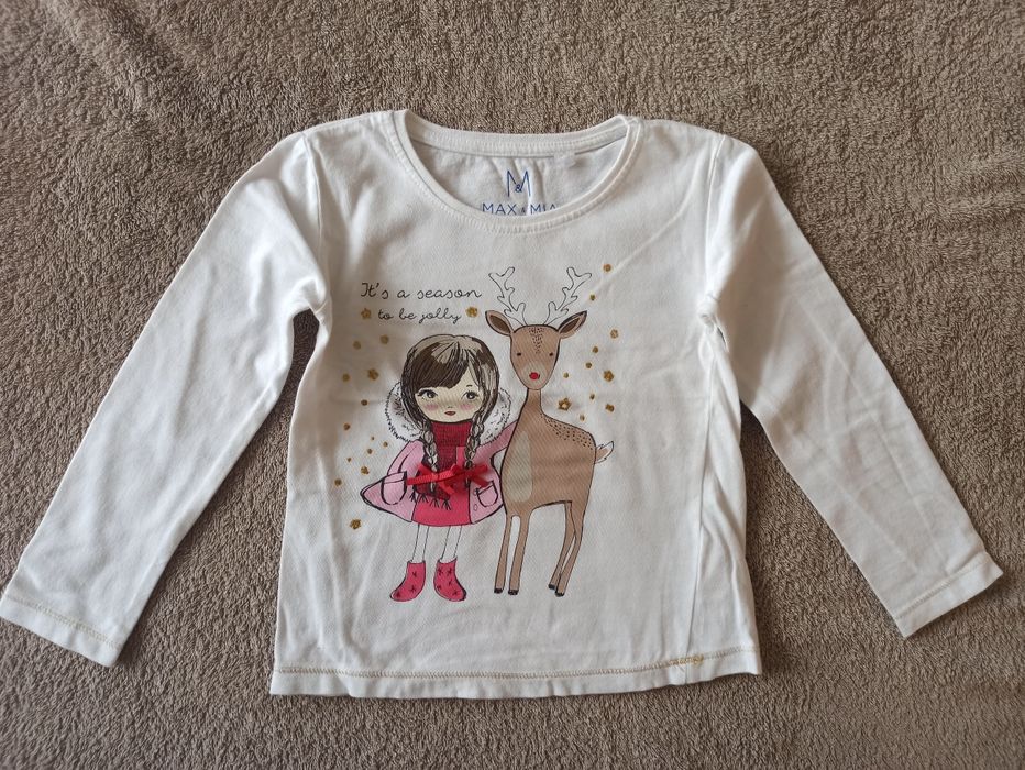 Bluzka z długim rękawem rozmiar 98