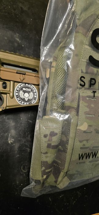 Plate Carrier Specna Arms Tactical Advanced Vest Mukticam Tropic NOVO