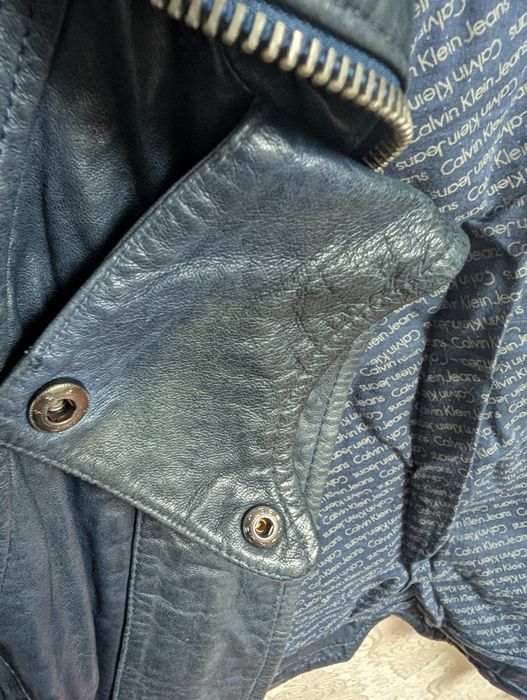 Жіноча шкіряна куртка Calvin Klein