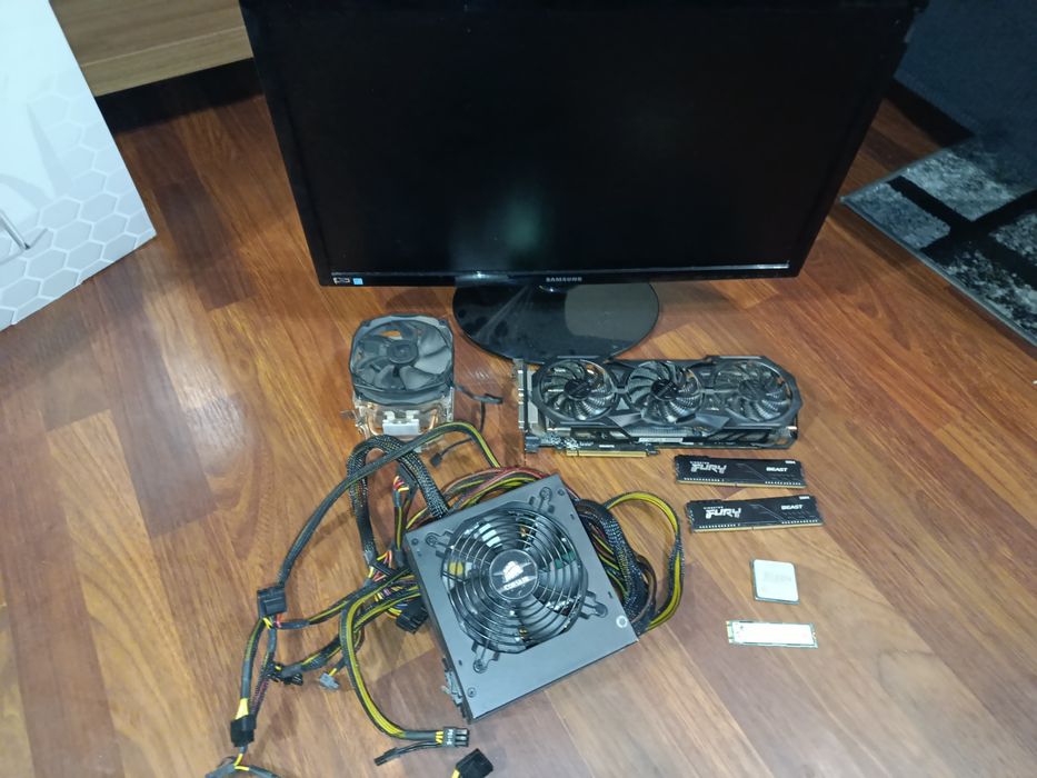 Ddr4,ryzen,ssd,zasilacz,monitor