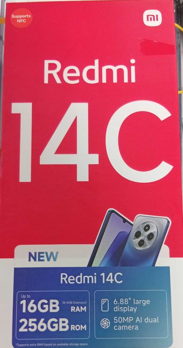 Xiaomi Redmi 14C 256GB/8GB Dual Sim Azul
