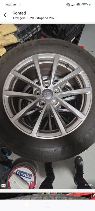 Sprzedam Alusy z oponami 17 5x112