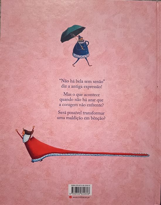 Livro para crianças "A princesa da chuva"