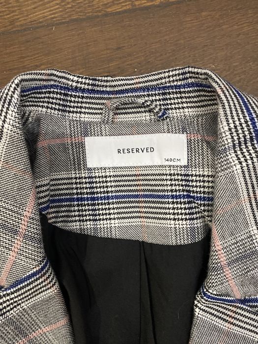 Marynarka dziewczęca w kratke Reserved