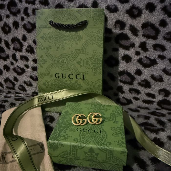 Kolczyki GG Gucci + opakowanie = prezent