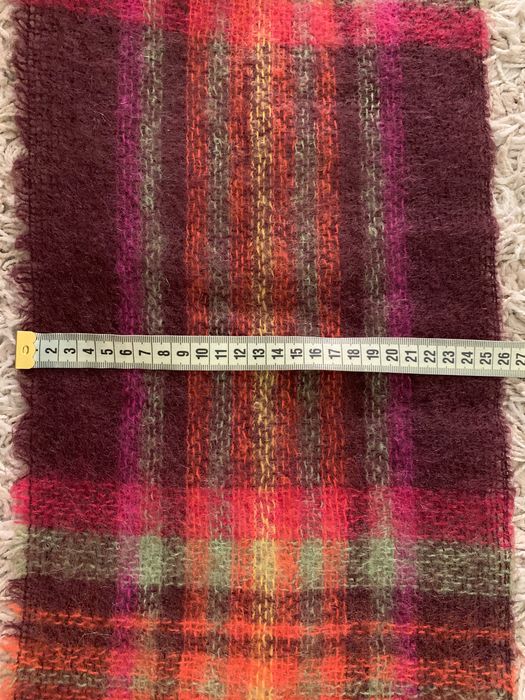 Шарф з мохеру та вовни