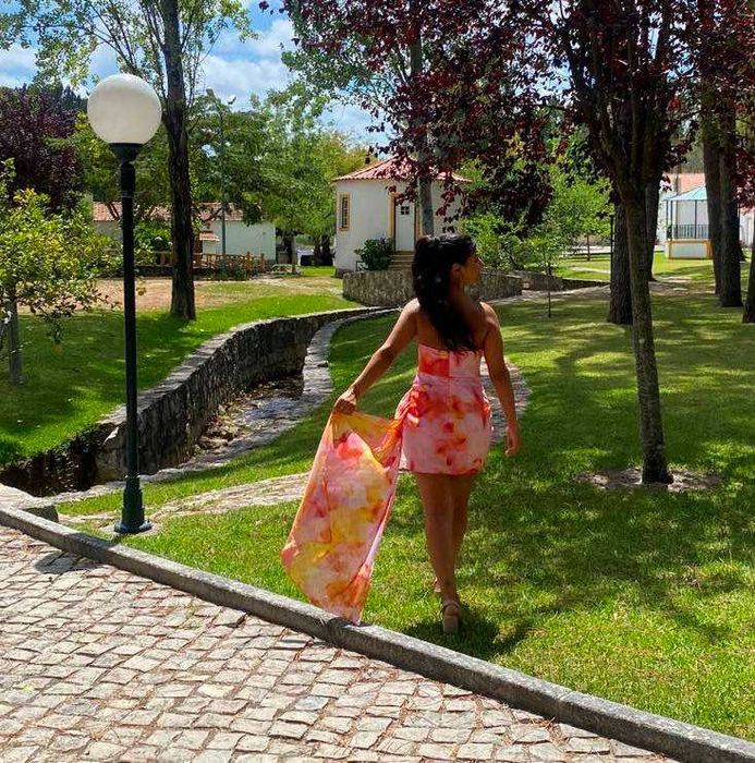 Vestido drapeado