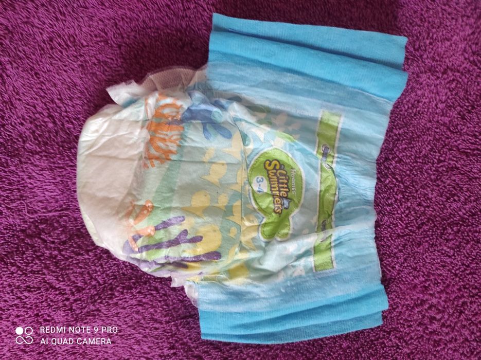 Підгузки дитячі для басейну 3-4, 7-15 кг