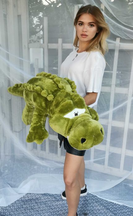 Дитяча м'яка іграшка Крокодил 85см.