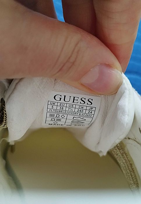 Sneakersy GUESS  FL7DUBELE12