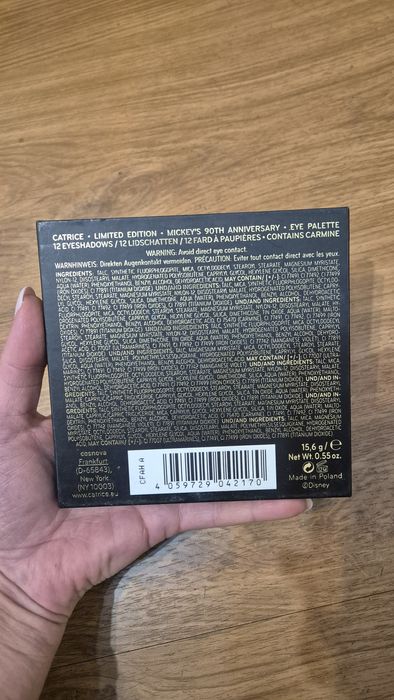 Paletka cieni catrice disney eye palette mickeys 90th anniversary
