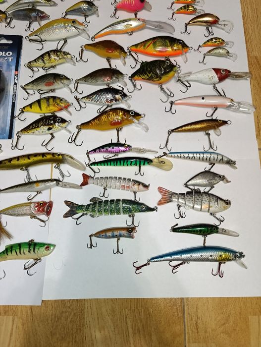 Колекція воблерів.