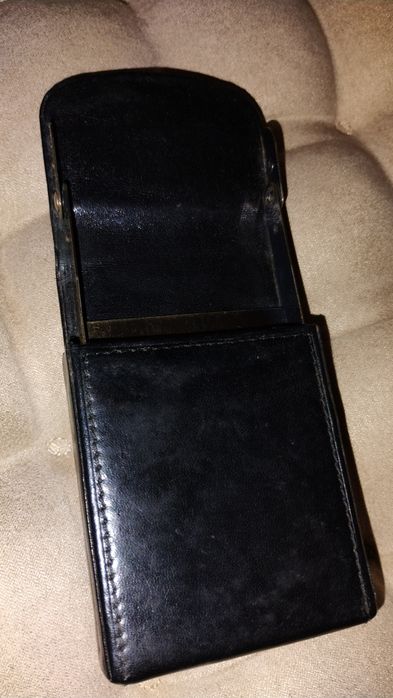 Etui na wizytówki ze skóry licowej Wittchen