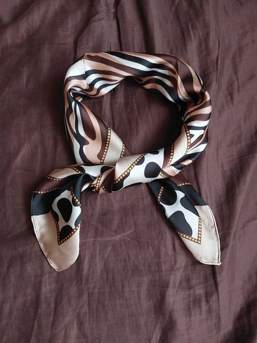 Apaszka Chusta damska  elegancka wzory zwierzęce - animal print