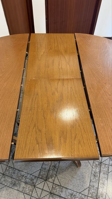Mesa extensível redonda