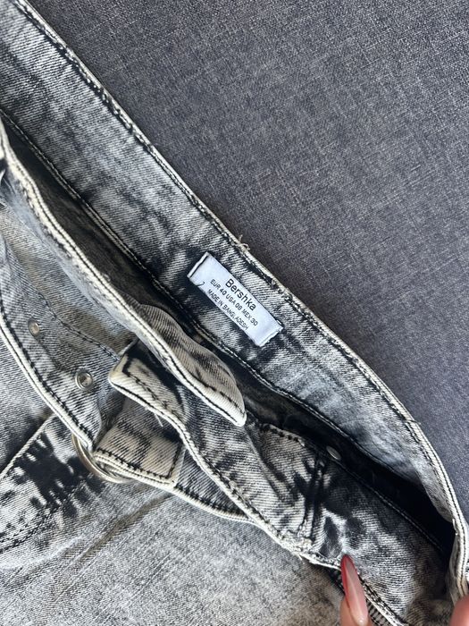 Spódnica denim szara