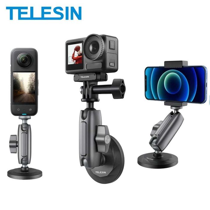 TELESIN CMM-001 uchwyt magnetyczny 360 ° GoPro Insta360 DJI OSMO