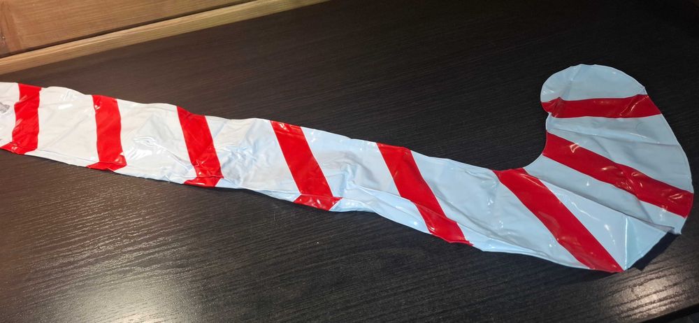 Świąteczna Laska - Dmuchana Zabawka - 90 cm