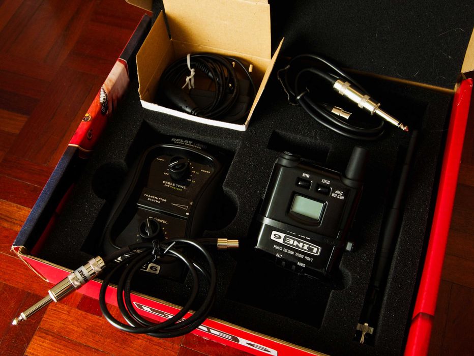 Sistema Wireless para Guitarra e Baixo - Line 6 Relay G50