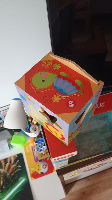 Fischer Price kostka domek edukacyjny