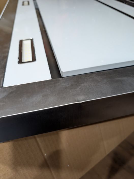 Exaustor de Ilha Hoover - 90cm - Inox - Novo c/garantia
