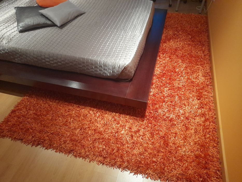 Carpete 2,85 x 1,90 laranja/laranja brilho