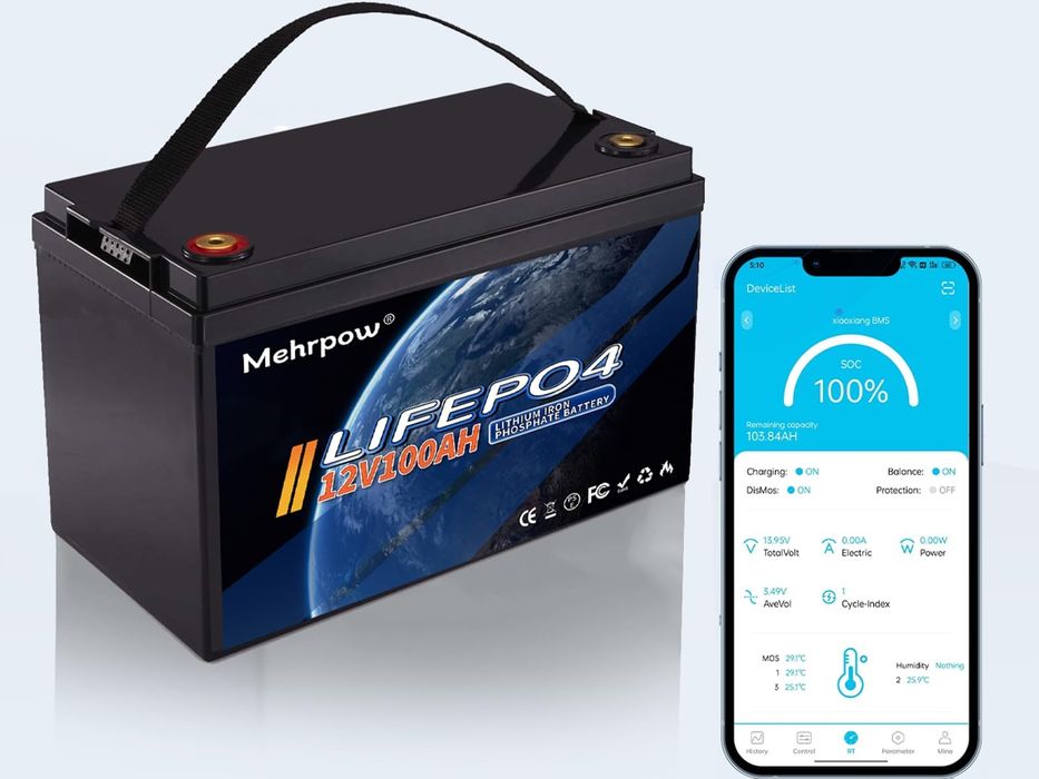 Аккумулятор Lifepo4 100ah 12v