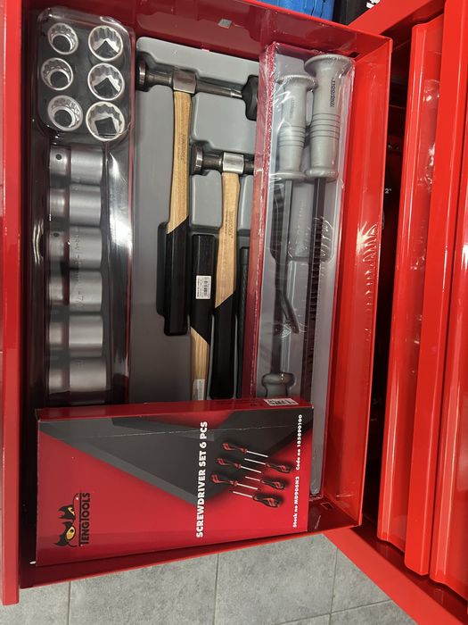 Wózek narzędziowyindywidual skladak  big maxi teng tools hazet sata ponad 1000 elementów