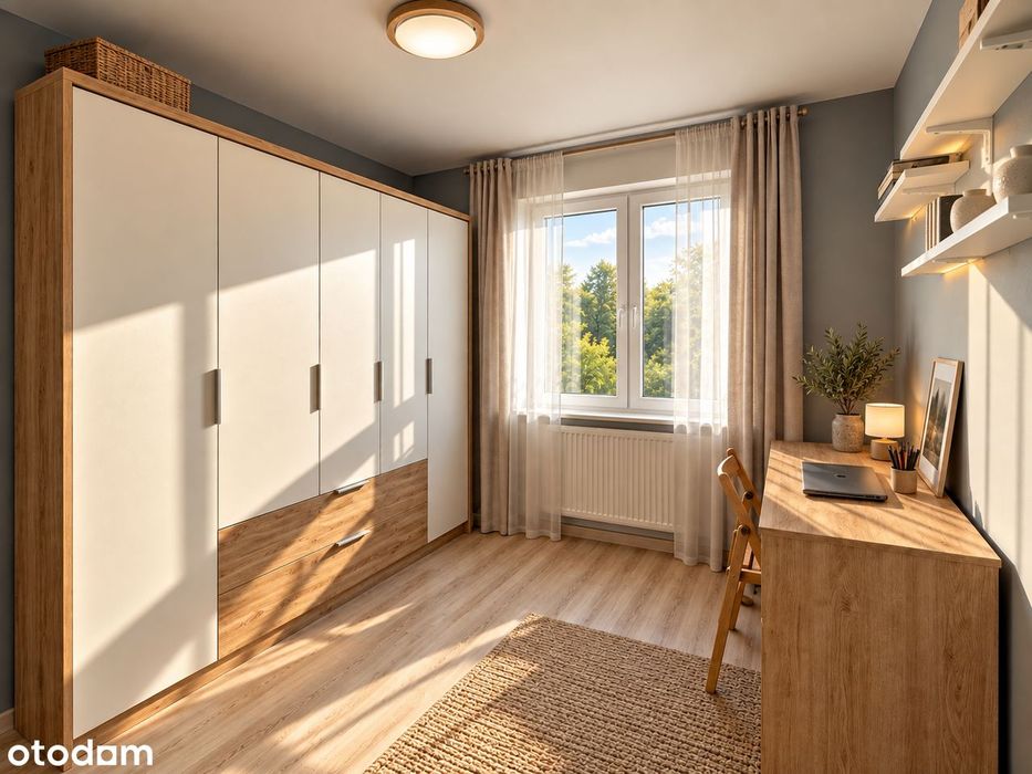 3 pokoje | 67,56 m² | duży balkon | Muchobór Wielki