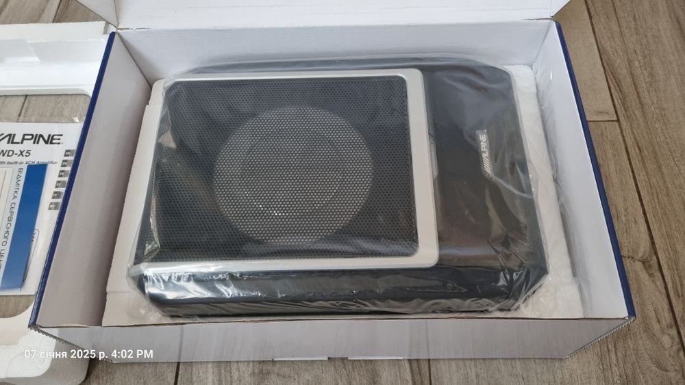 Підсилювач Alpine PWD-X5