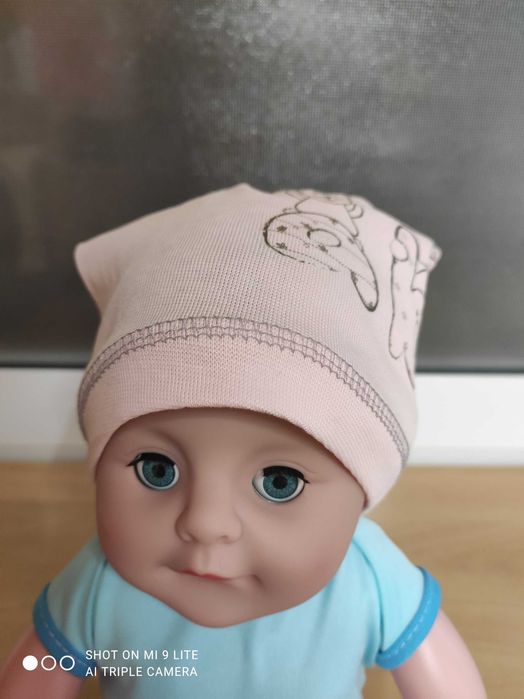 Демісезонна шапка для дівчинки Smil. Нова. Розпродаж
