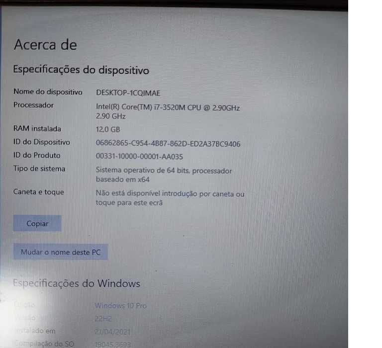 portatil Dell Latitude e6330 i7 com workstation