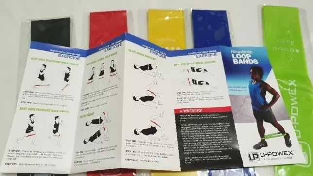 СКИДКА -50% Фитнес резинки U-Powex, резинка, петли, ленты для фитнеса